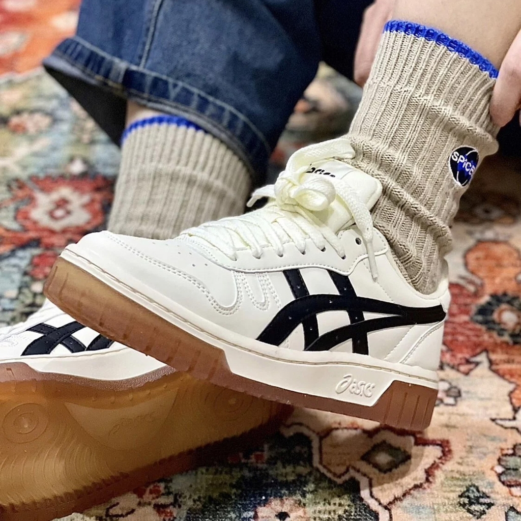 Giày Sneaker Acics MZ Kẻ Đen đế nâu Cream Black đủ size nam nữ hàng chuẩn Tặng Full Box Bill