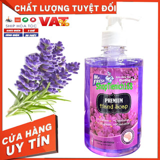 [THƠM-SACH-DIỆT KHUẨN] Nước rửa tay Khử mùi diệt khuẩn Mr.fresh 500ml Hương Lavender