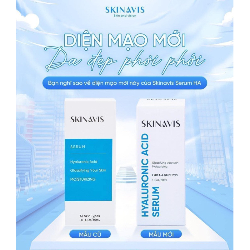 Serum Hyaluronic acid – Serum HA cấp ẩm giảm căng rát da