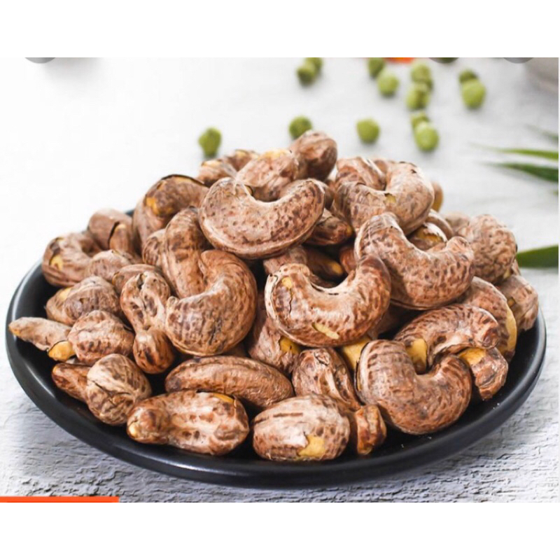 Hạt điều vỏ lụa rang muối Size to 500g