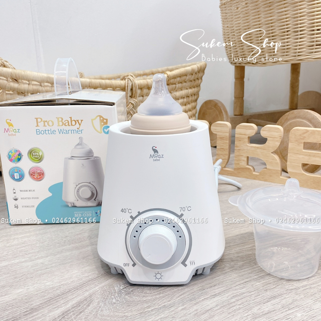 Máy Hâm Sữa Moaz BéBé MB-039