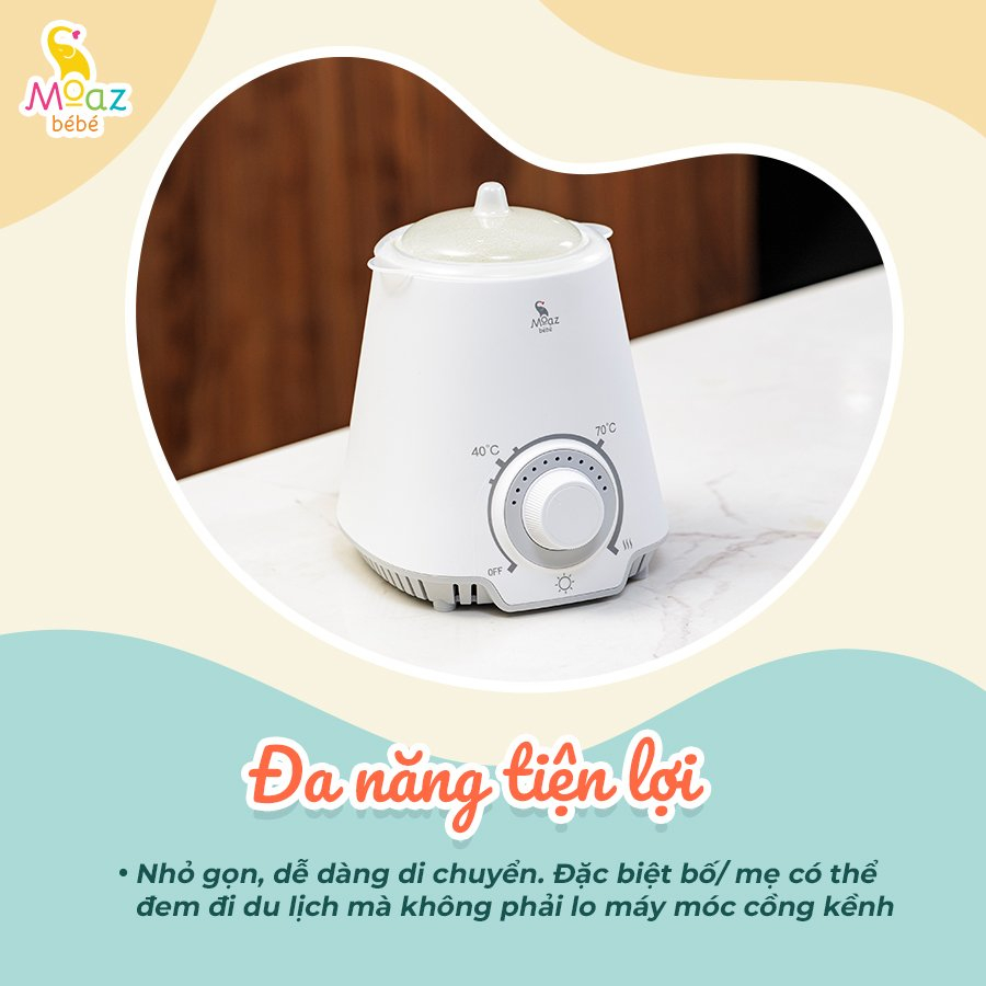 Máy Hâm Sữa Moaz BéBé MB-039