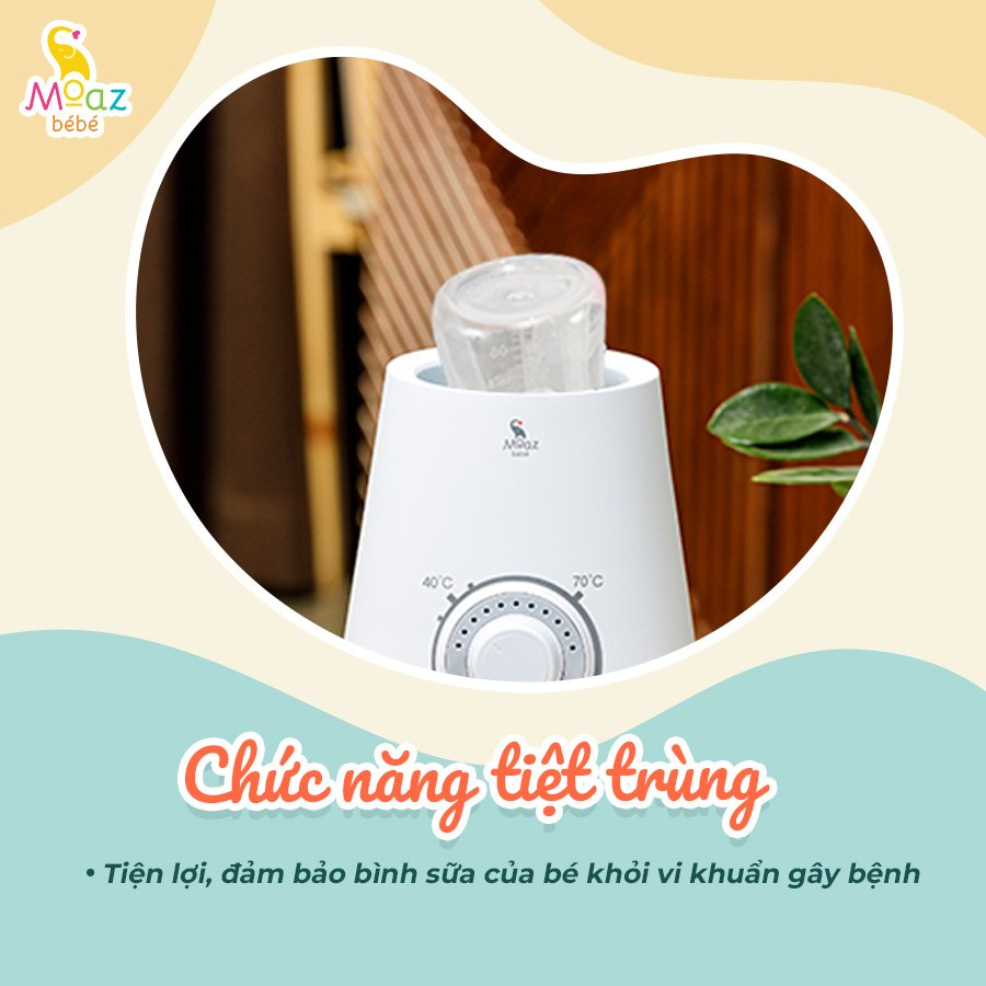 Máy Hâm Sữa Moaz BéBé MB-039