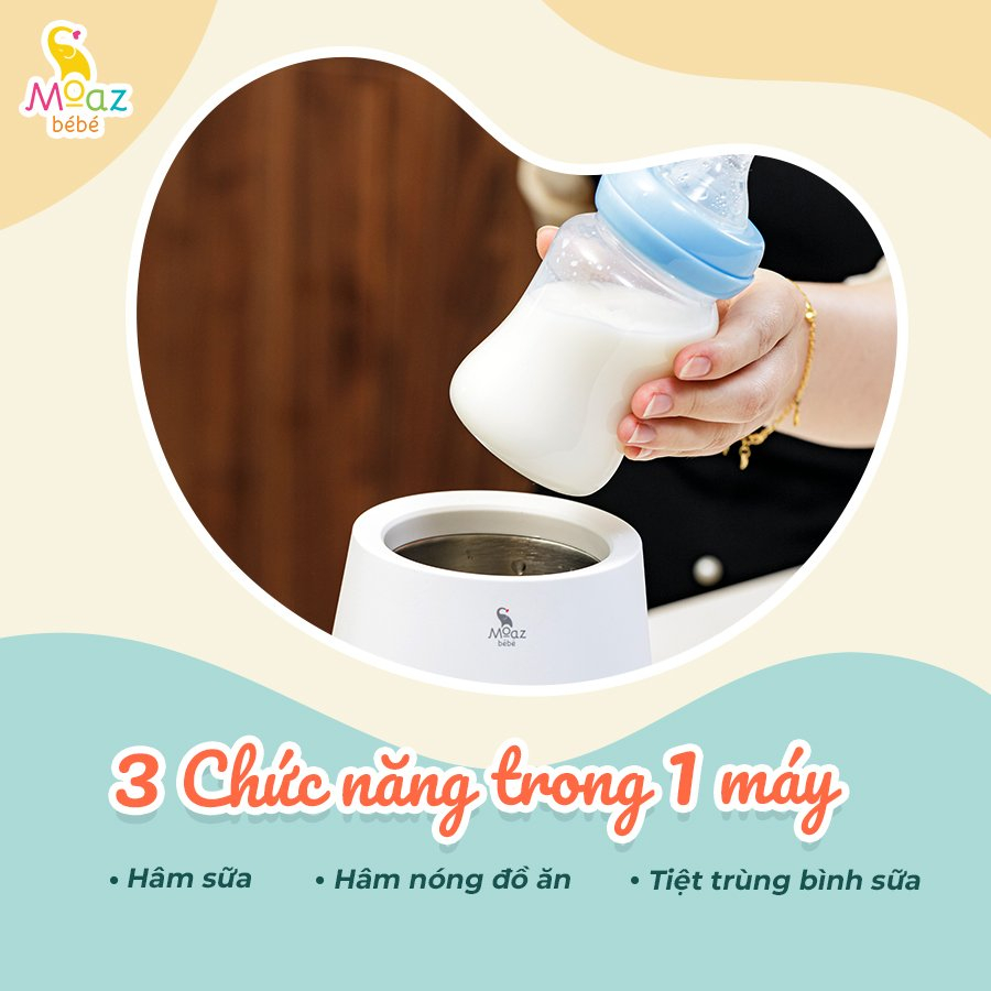 Máy Hâm Sữa Moaz BéBé MB-039