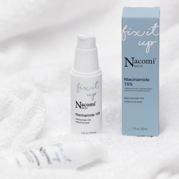 Serum Niacinamide Nacomi dưỡng sáng da, mờ thâm mụn, sạm nám, kiềm dầu, se khít lỗ chân lông, Niacinamide 15% 20% 30ml