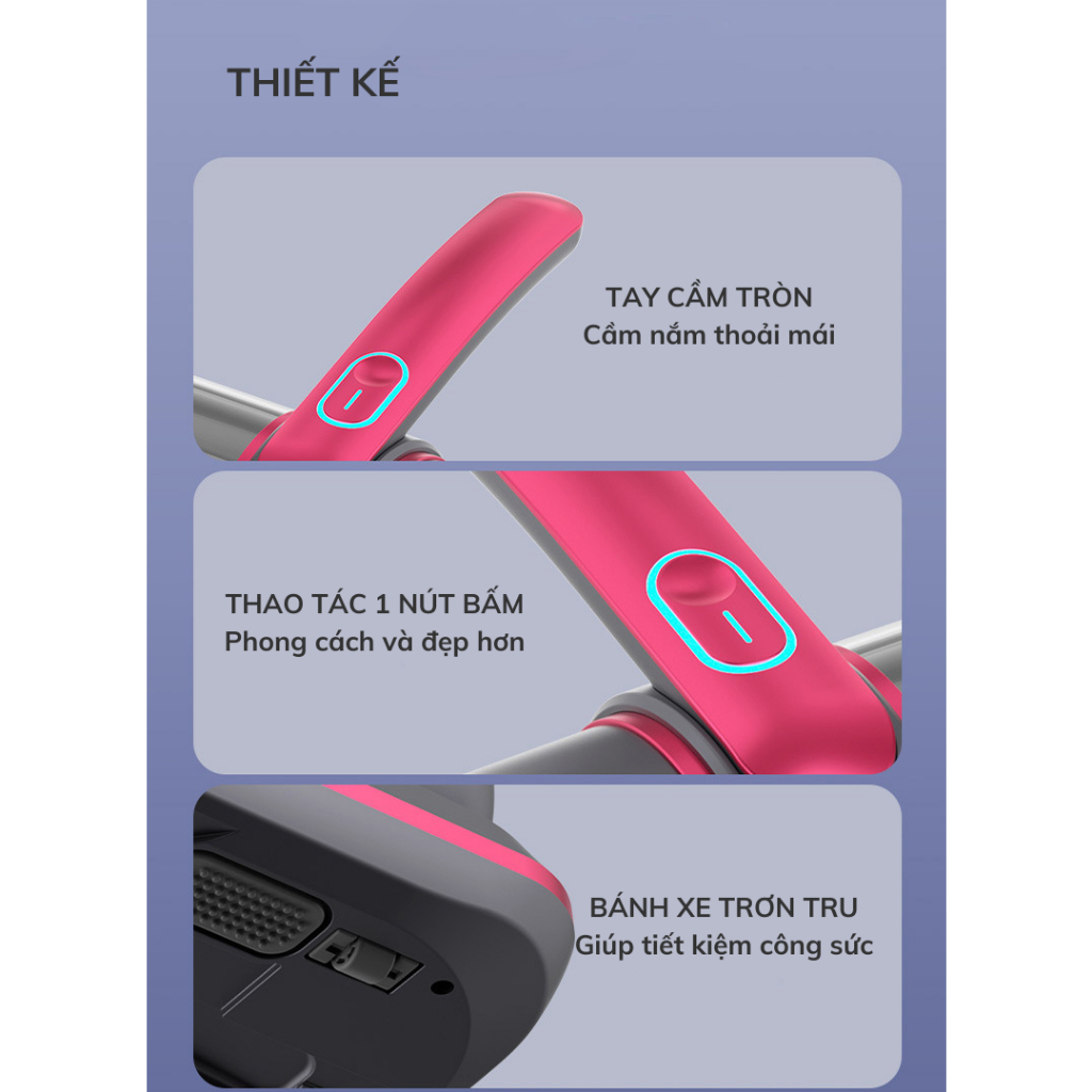 Máy hút bụi giường nệm cầm tay DELA không dây diệt khuẩn UV MHN03