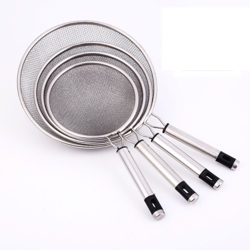 Rây lọc thực phẩm 2 lớp lưới inox