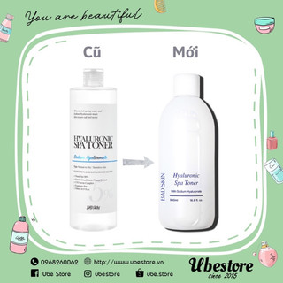 Toner cấp ẩm badskin hyaluronic spa toner 500ml