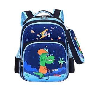 Balo Học Sinh, balo chống gù cho bé Hình ELSA , Siêu Nhân size 42cm - Tặng kèm hộp bút