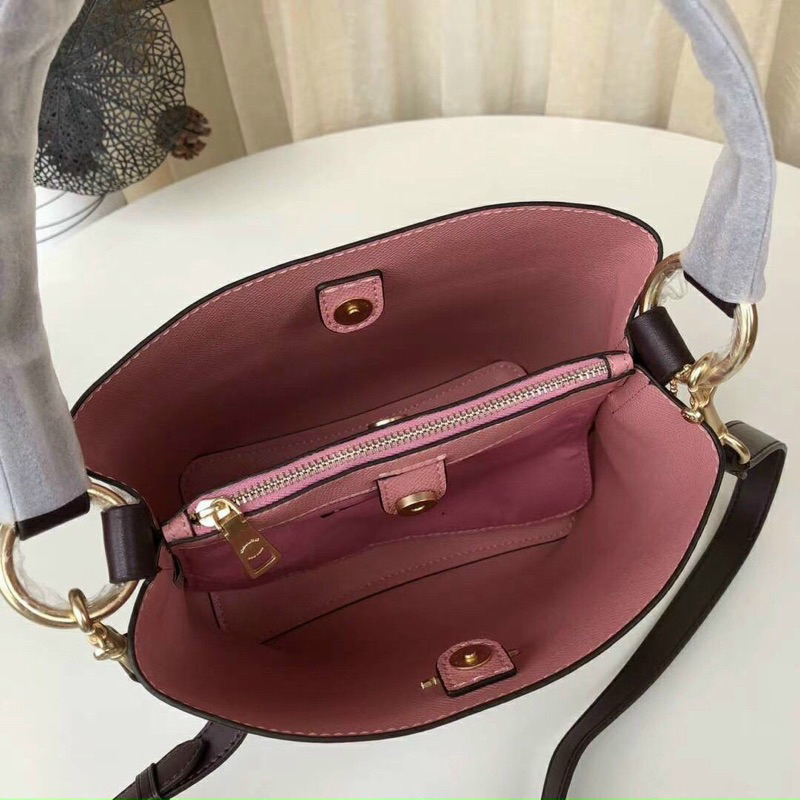 Túi bucket coat hoạ tiết