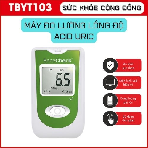 Chấm dứt cơn đau Gout hiệu quả với Máy Đo Acid Uric BeneCheck