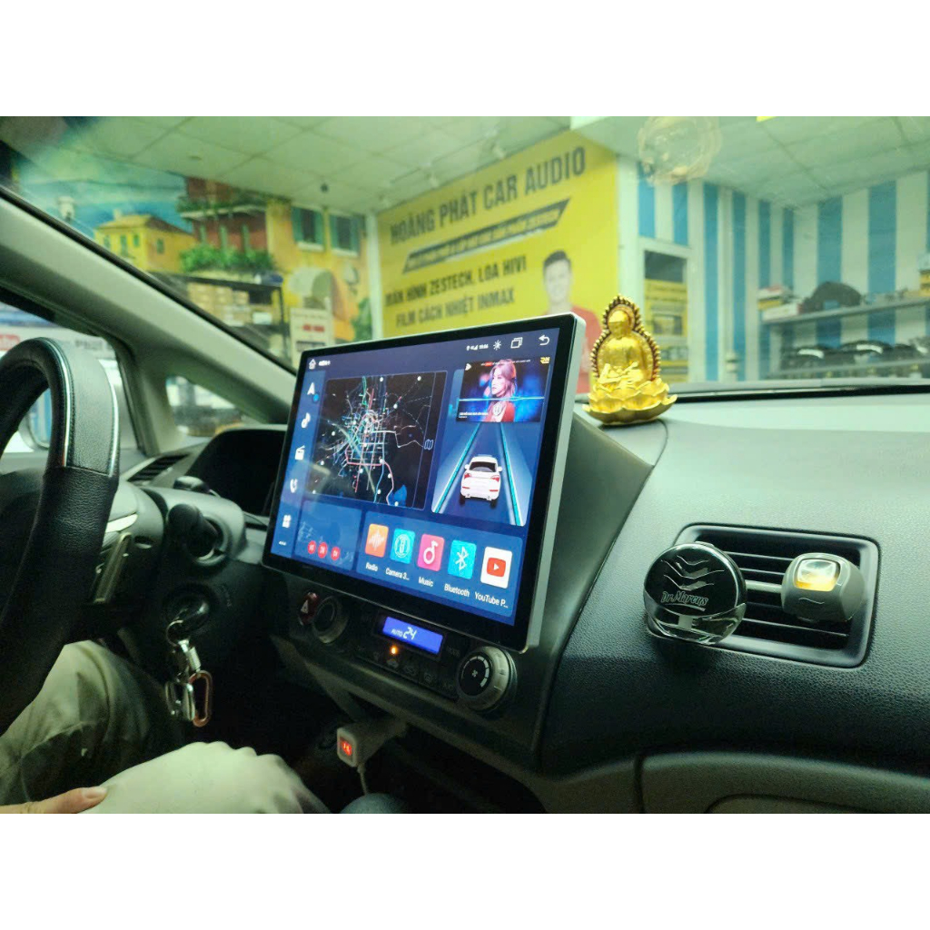 Màn Hình DVD Android Ô Tô 12,9 Inch Hàng Chính Hãng Cao Cấp Bảo Hành Lên Đến 24 Tháng