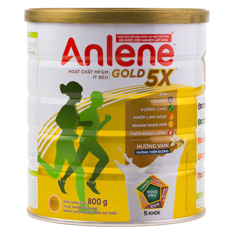 Sữa bột Anlene gold 5X 800g