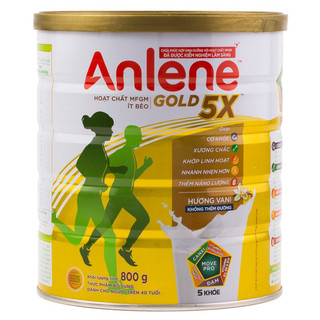 Sữa bột anlene gold 5x 800g