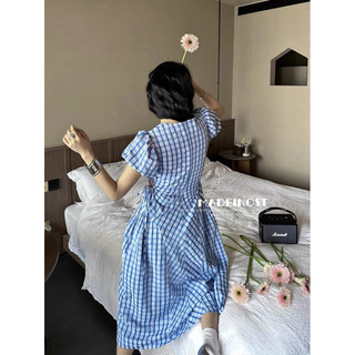 Đầm karo khoét eo tôn dáng hàng cc