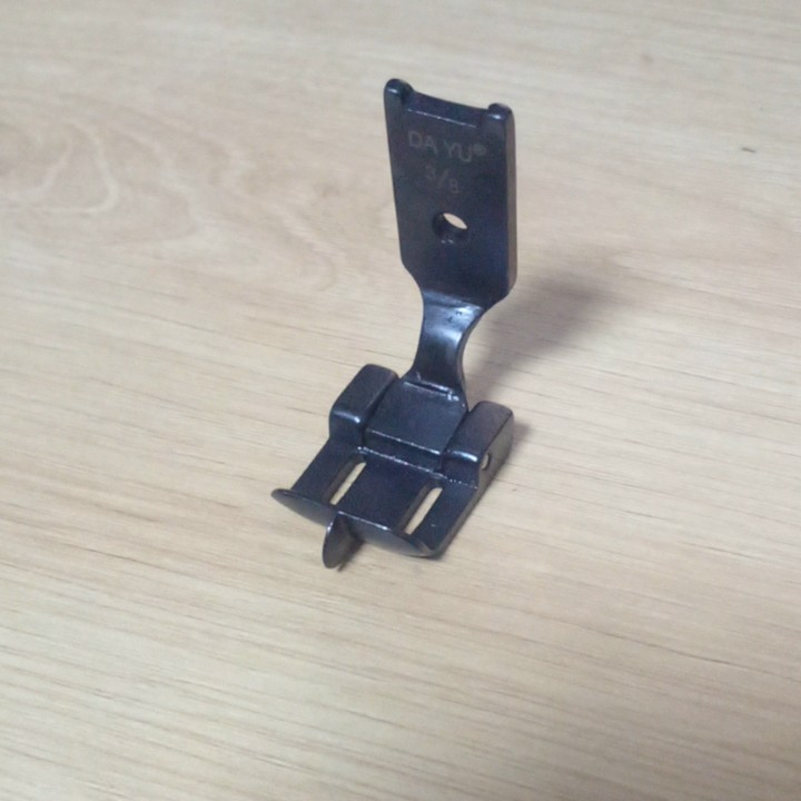 Chân vịt 2 kim cự ly 3/8 mí giữa - cố định - Fixed Middle Margin 2 Needle Presser Foot