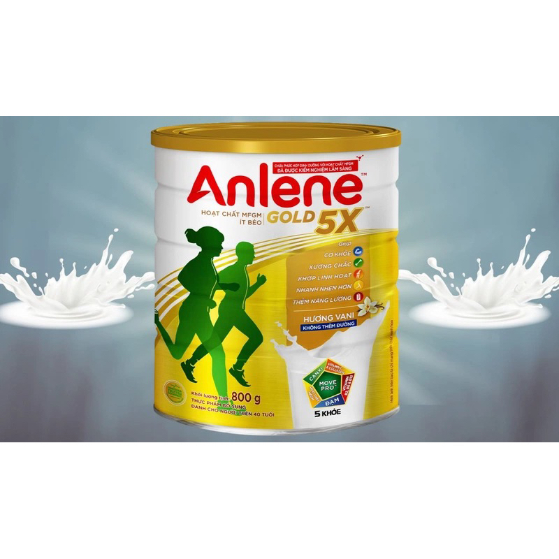 Sữa bột Anlene gold 5X 800g