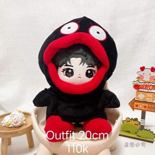 [Outfit doll 20cm] Đồ hầu gái và hán phục cho búp bê