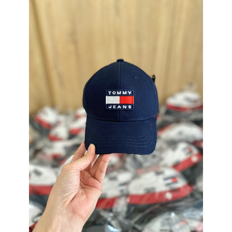 Mũ lưỡi trai Tommy bé trai và người lớn-B2 bản chữ