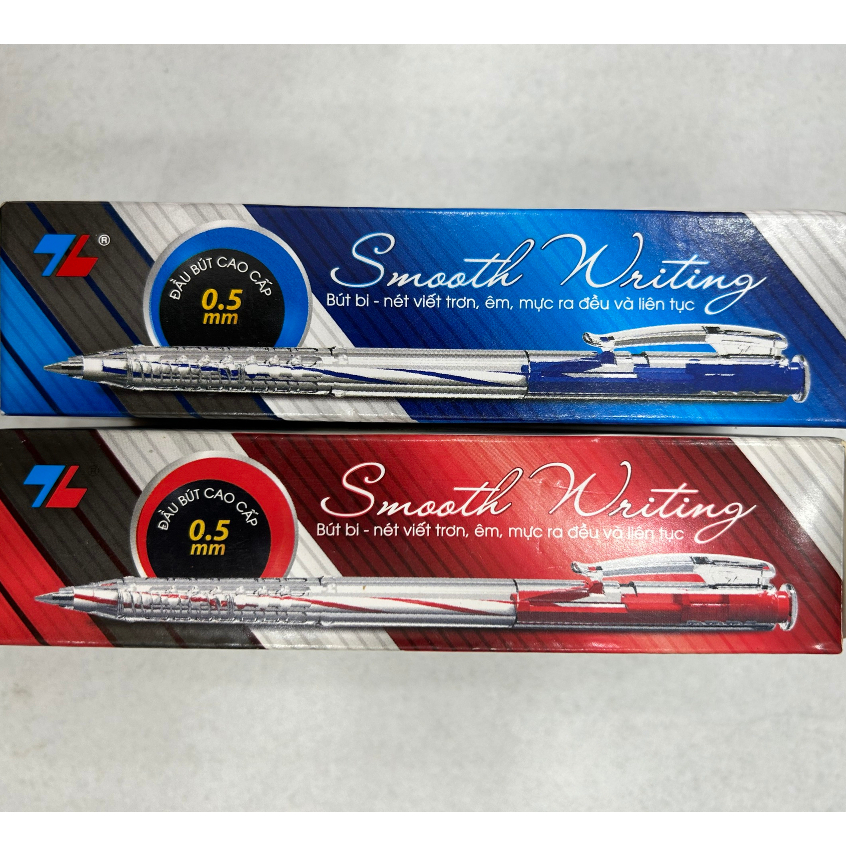 Hộp 20 Bút Bi Thiên Long TL-027 Xanh Đỏ.