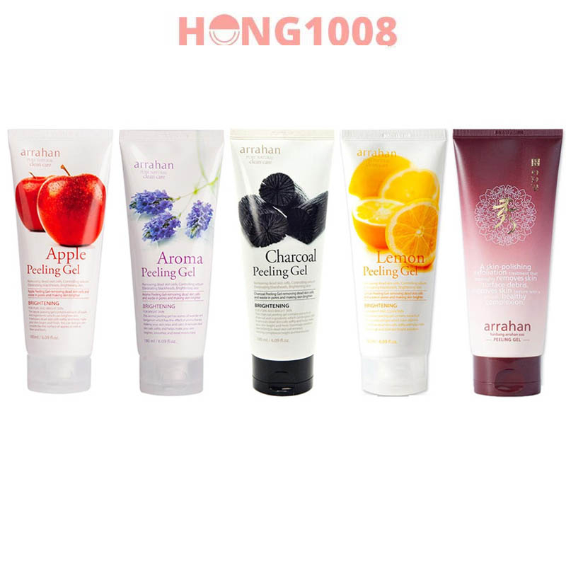 Gel Tẩy Tế Bào Chết Arrahan Chiết Xuất Thảo Mộc 180ml Hanbang Arrahan Soo Peeling Gel  Hàn Quốc shop 1Hong1008