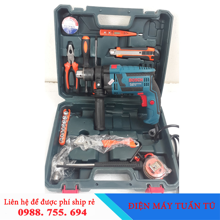 Bộ máy khoan bê tông Đức 910W đa dụng