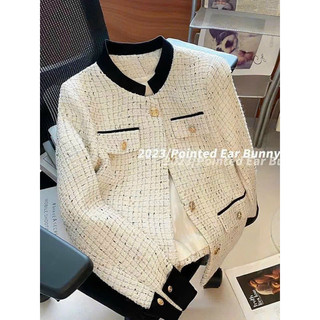 Vải dạ tweed đính kim sa 5 màu