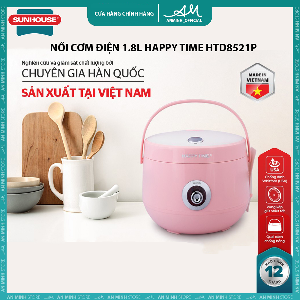 Nồi Cơm Điện 1.8L HAPPY TIME HTD8521P