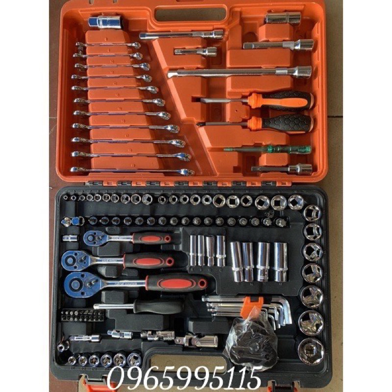 Bộ dụng cụ sửa chữa tổng hợp CR-V 121 chi tiết
