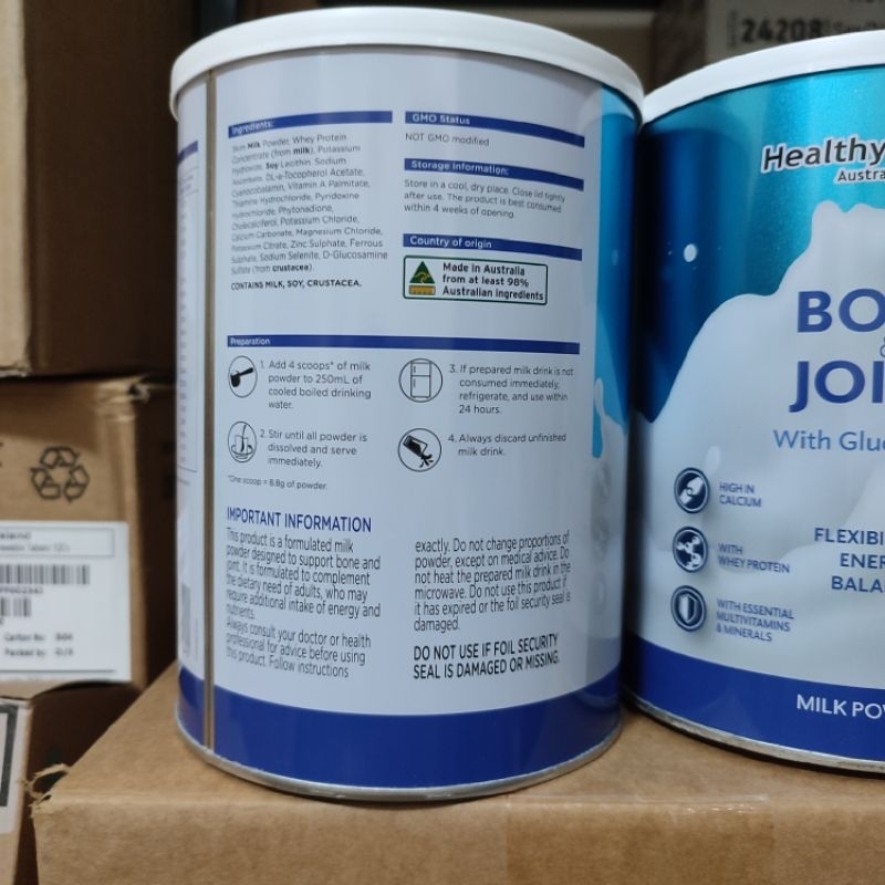 Sữa Xương Khớp Bone and Joint healthy care 600mg