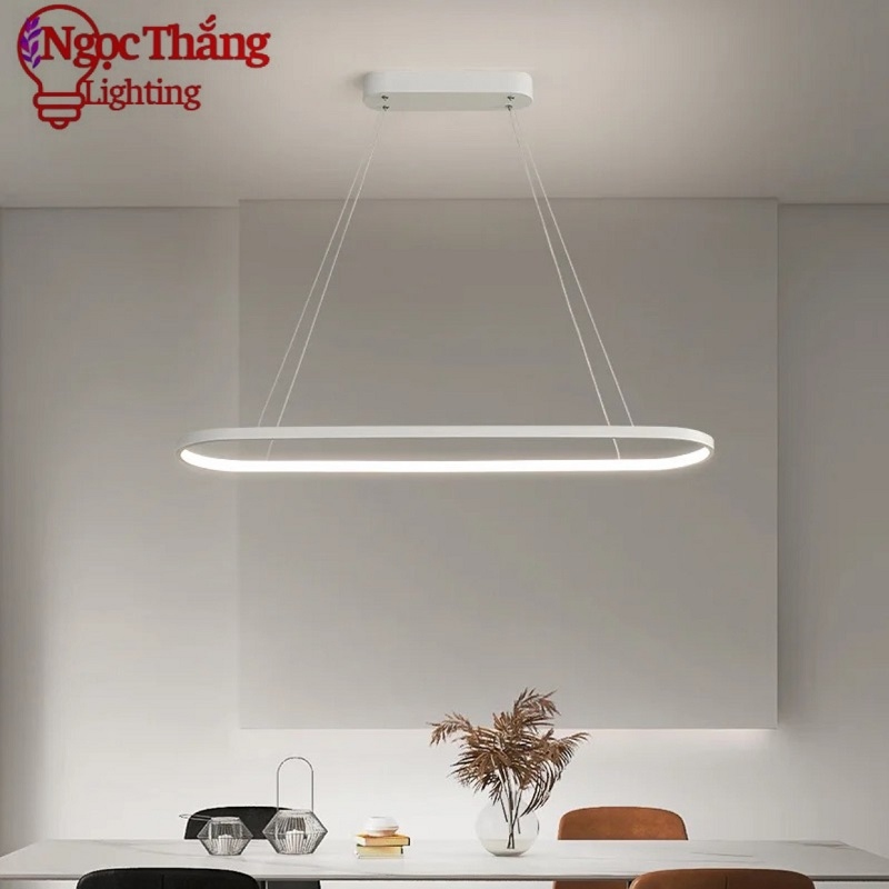 Đèn thả trần bàn ăn trang trí phòng khách Led 3 chế độ màu TH811 Ngọc Thắng