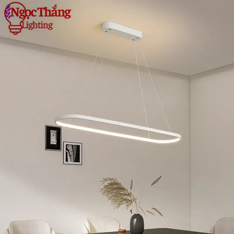Đèn thả trần bàn ăn trang trí phòng khách Led 3 chế độ màu TH811 Ngọc Thắng