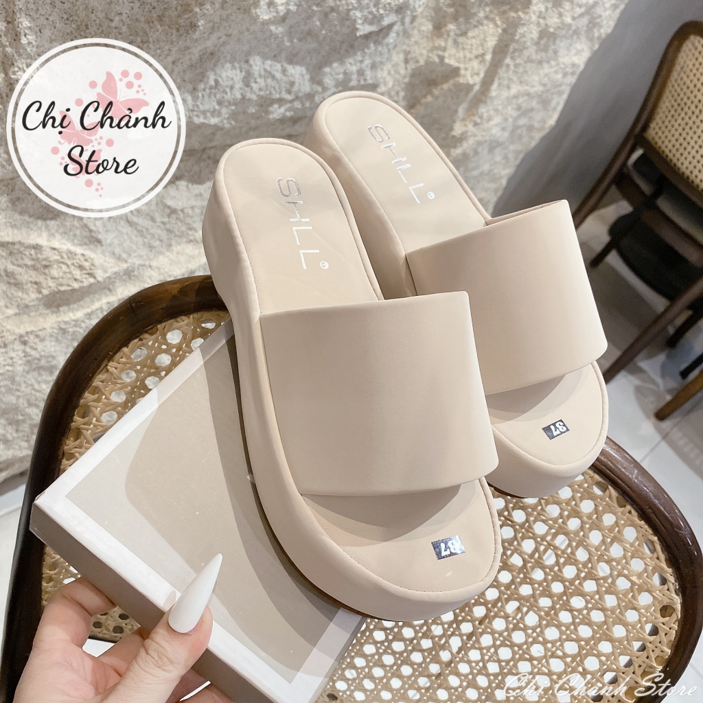 Dép sục - Dép đế bánh mì 5p hàng đẹp chất nhẹ êm chân Chi chanh Store D82