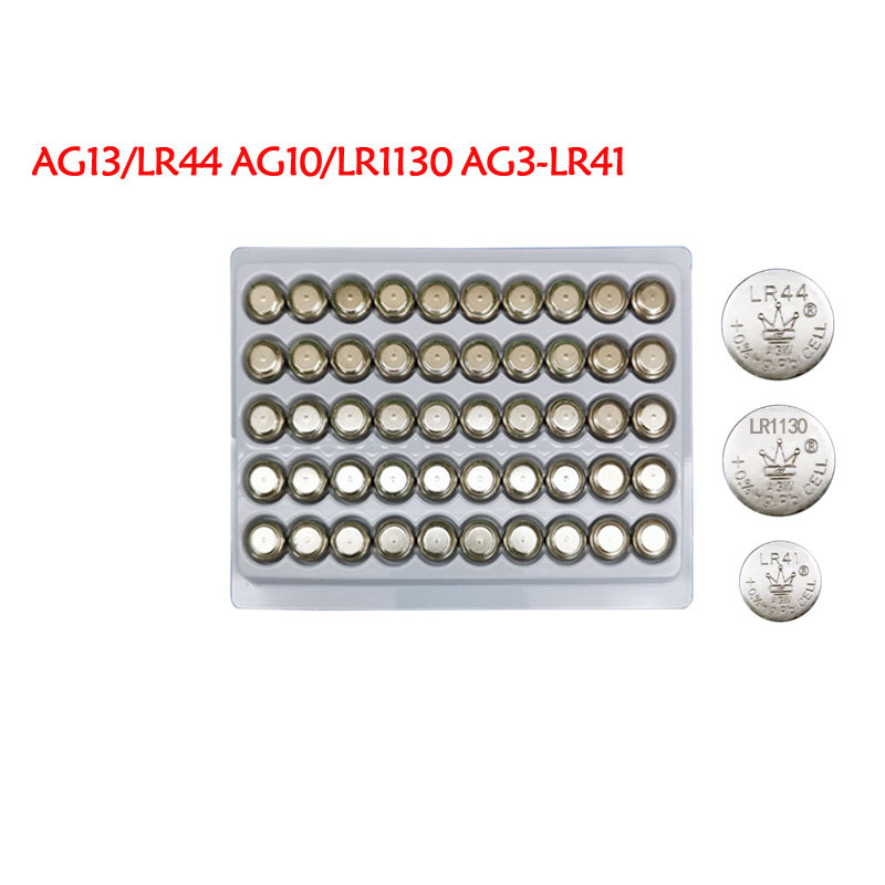 Pin cúc áo AG13 LR44 AG3 LR41 AG10 LR1130 CR2032 LR626 LR621 AG4 Pin đồng hồ, pin chìa khóa ô tô