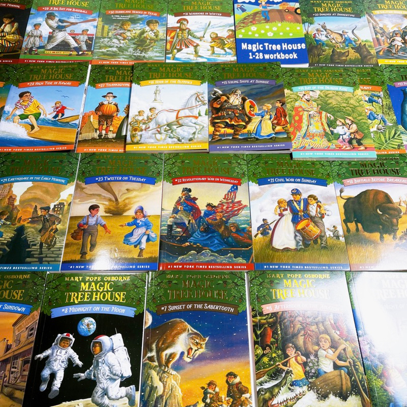 Bộ Nhập Magic Tree House 38 Món