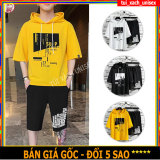 ❤️ GIÁ SỈ - LOẠI TỐT ❤️ SÉT ĐỒ BỘ THỂ THAO NAM NỮ MẶC NHÀ ÁO THUN IN CHỮ SU-P ĐẸP RẺ S0