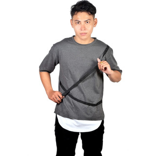 Áo thun Oversize Layer  VGREY TU Unisex