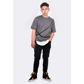 Áo thun Oversize Layer  VGREY TU Unisex