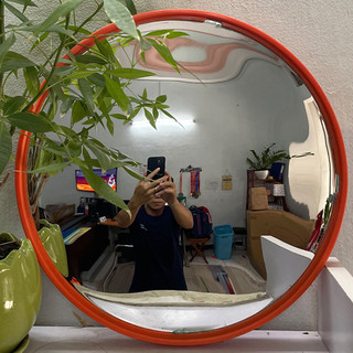 Gương cầu lồi phong thủy 30 cm, Gương cầu lồi trang trí phòng 30 cm, gường cầu lồi giao thông 30 cm