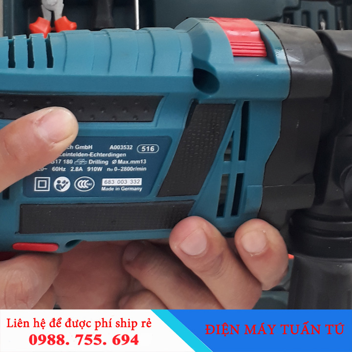 Bộ máy khoan bê tông Đức 910W đa dụng