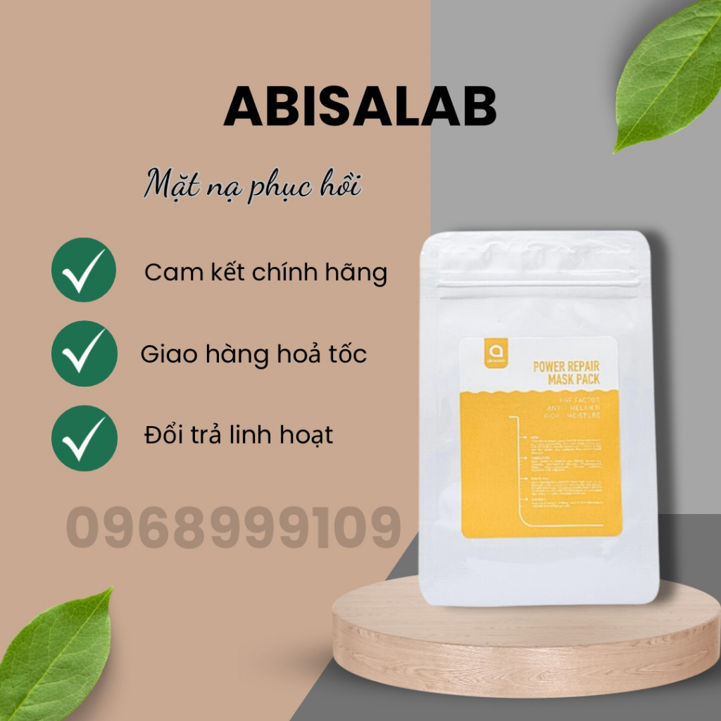 Mặt nạ phục hồi Abisalab ⚡ CHÍNH HÃNG ⚡ Mặt nạ phục hồi công nghệ cao khôi phục hàng rào bảo vệ da