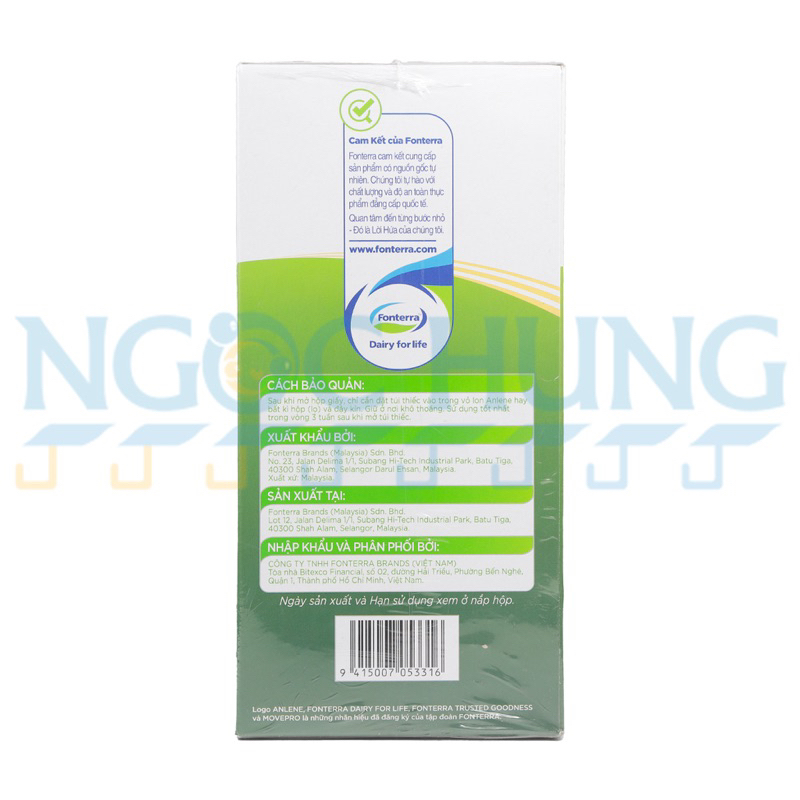 Sữa bột Anlene gold 3X hộp giấy 1.2kg