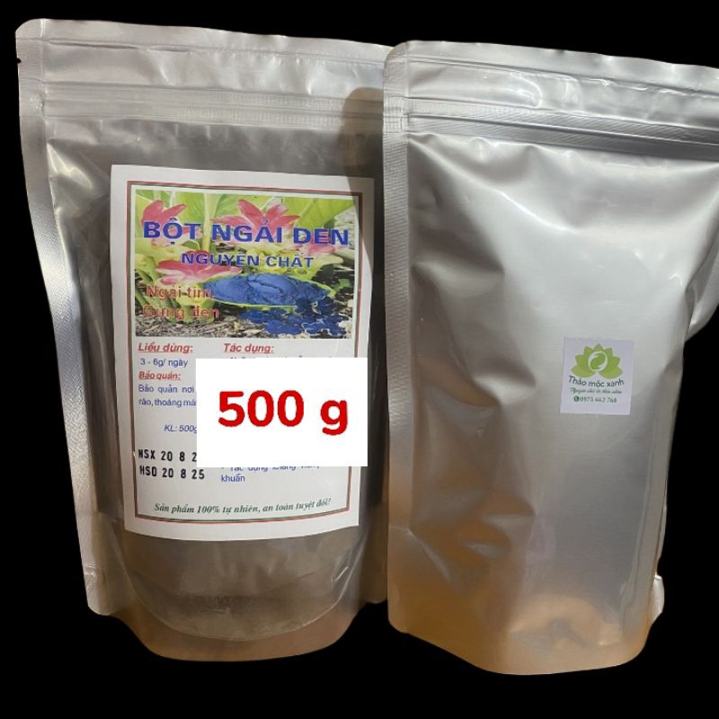 500g Bột ngải đen nguyên chất - gừng đen - Hàng mới, thơm, đảm bảo vệ sinh