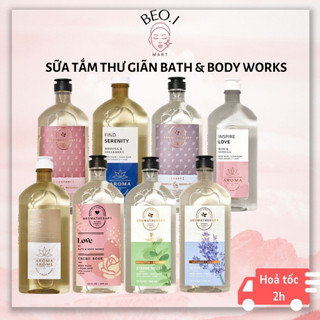 Sữa tắm tinh dầu thư giãn aromatherapy bath and body works mỹ 295ml - beoi mart