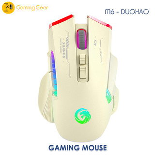 Chuột gaming duohao/shipadoo điều chỉnh dpi 6 nút thiết kế chuyên game
