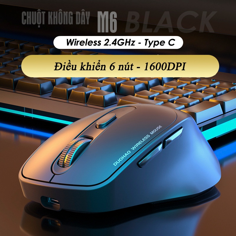 Chuột Gaming DUOHAO/SHIPADOO Điều chỉnh DPI 6 nút thiết kế chuyên game | BigBuy360 - bigbuy360.vn