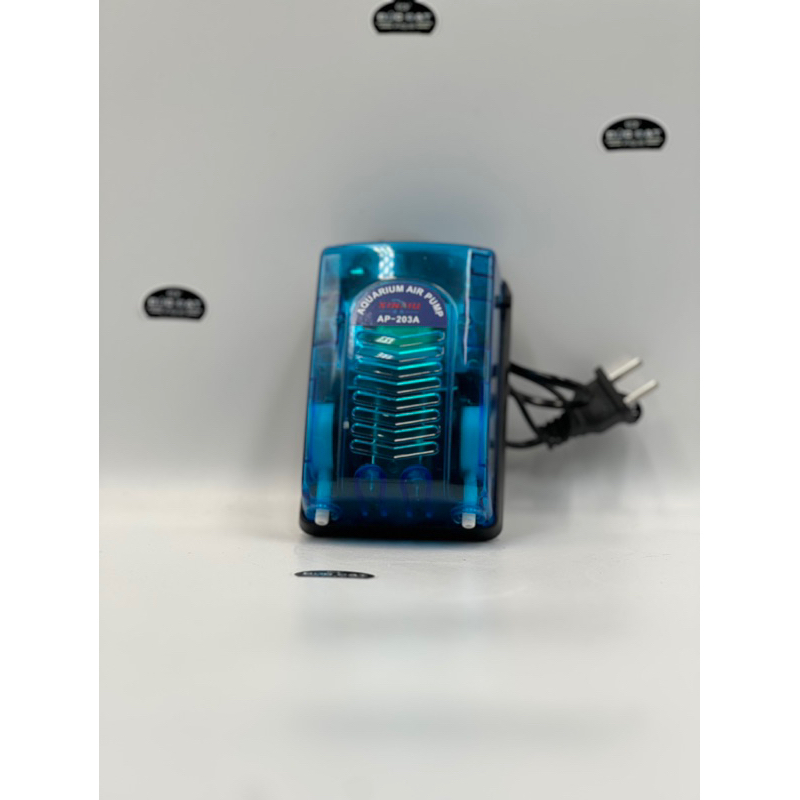 Máy sủi khí oxy bể cá 2 vòi & 1 vòi Ap- 103A -203A rất bền tặng kèm dây sủi và quả sủi