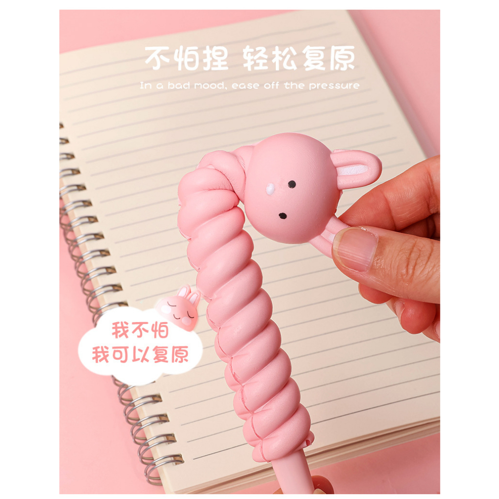 Bút Bi Nước Squishy Bóp Mềm Giảm Stress