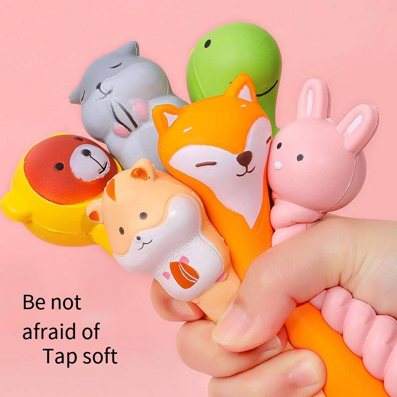 Bút Bi Nước Squishy Bóp Mềm Giảm Stress