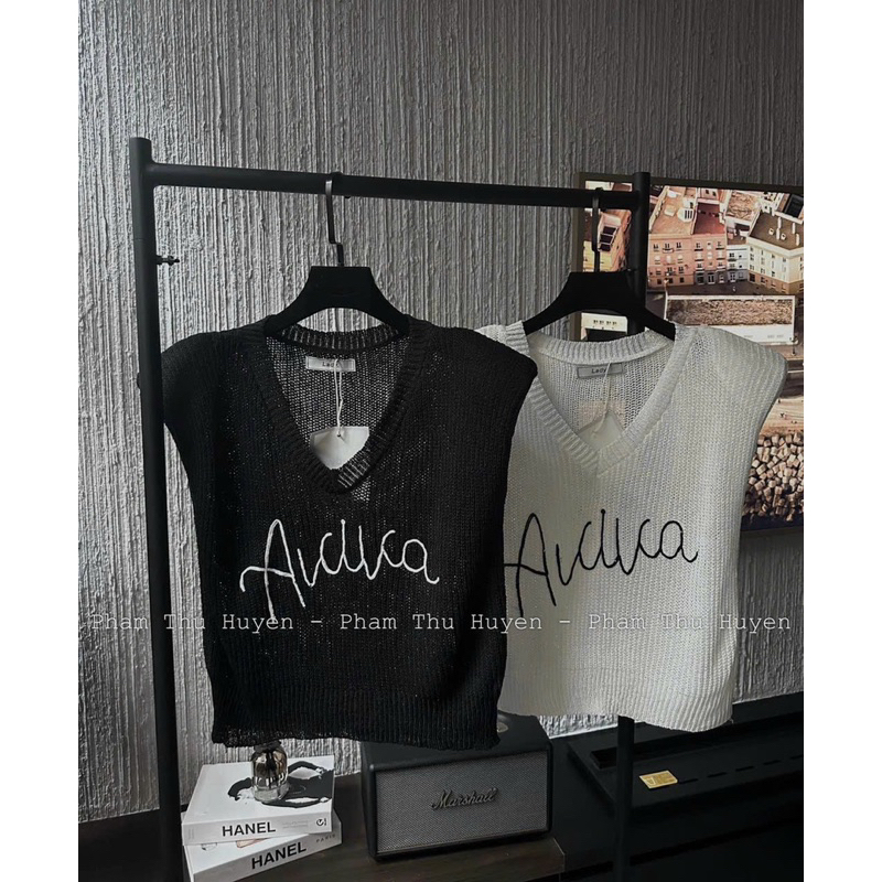 ÁO LEN THÊU CHỮ ALUCA SÁT NÁCH CỔ TIM HÀNG QC MS90001